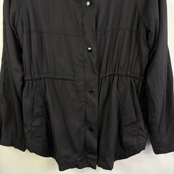 Y2K Market & spruce Hooded Jacket M Utility Boho Drawstring Waist Oversized - Picture 5 of 16